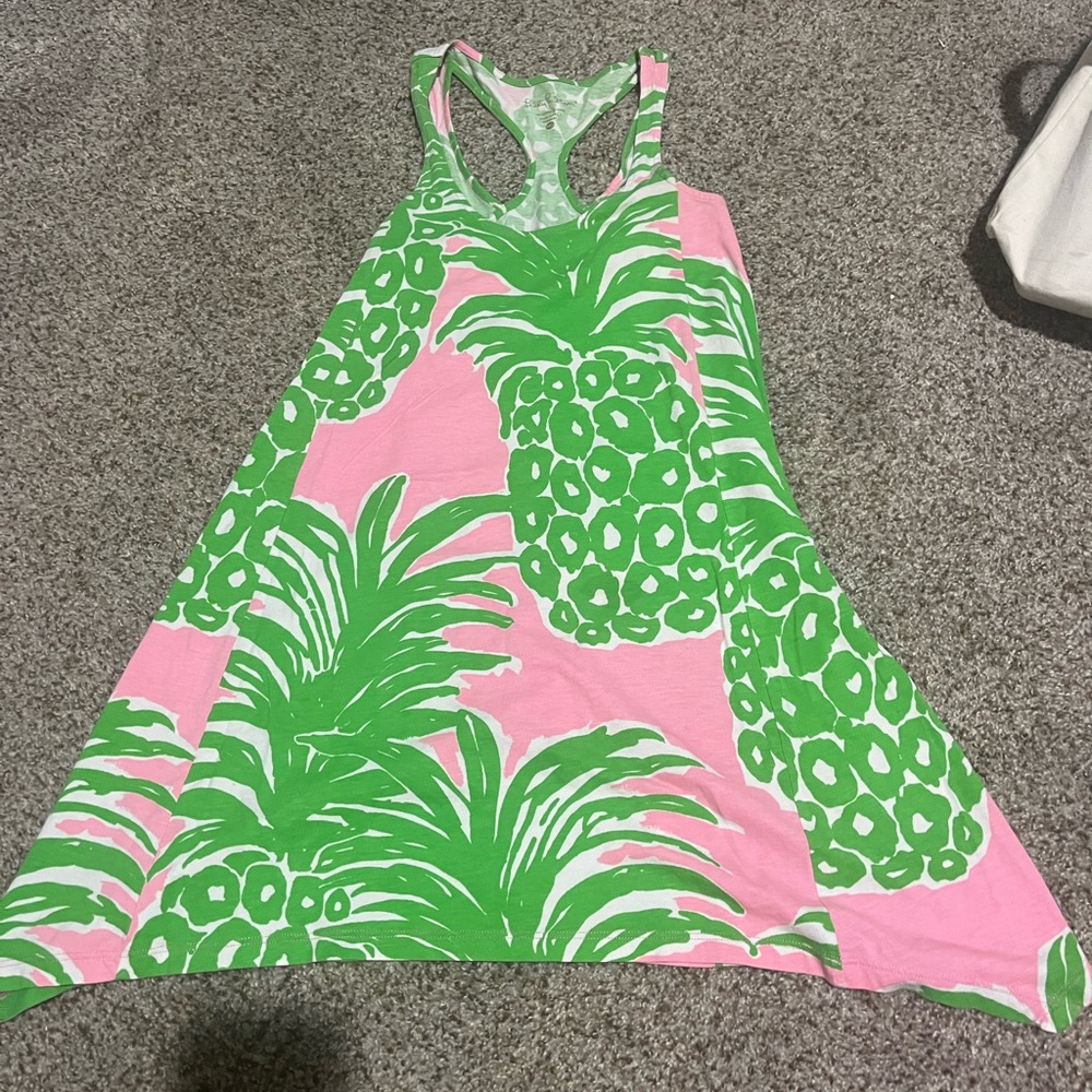 Lilly Pulitzer Tank Top Racer Back Dress